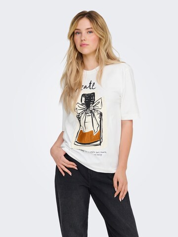 ONLY Shirt in White: front