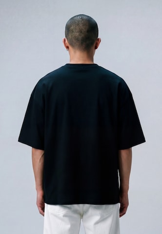 Vertere Berlin Shirt 'THE RAVE ISSUE' in Black: back