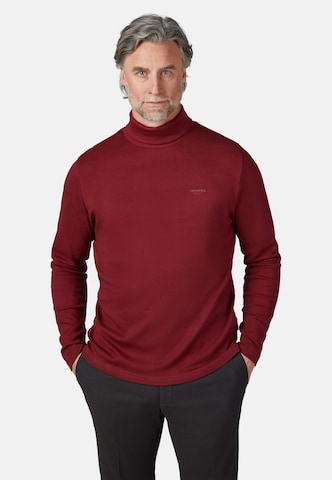 HECHTER PARIS Trui 'Classic' in Rood: voorkant