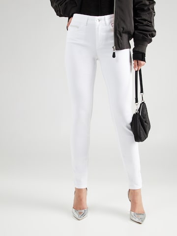 Liu Jo - Skinny Calças de ganga 'DIVINE' em branco: frente