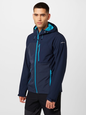 ICEPEAK - Chaqueta de montaña 'BROOKER' en azul: frente