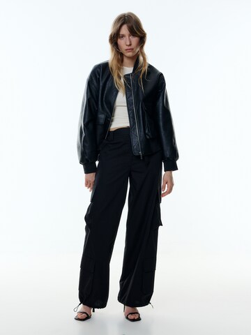 EDITED Loose fit Cargo trousers 'Nia' in Black