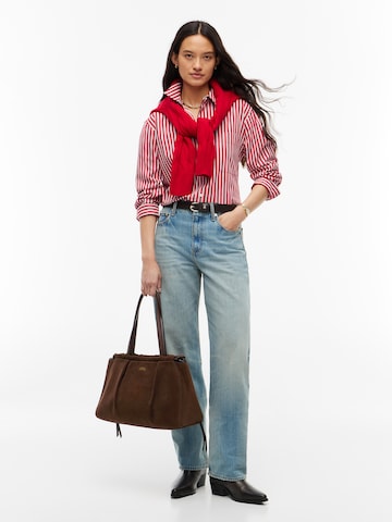 TOMMY HILFIGER Schoudertas in Bruin