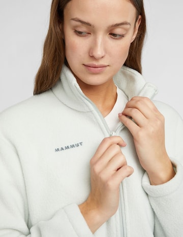 MAMMUT Funktionsfleecejacke in Weiß