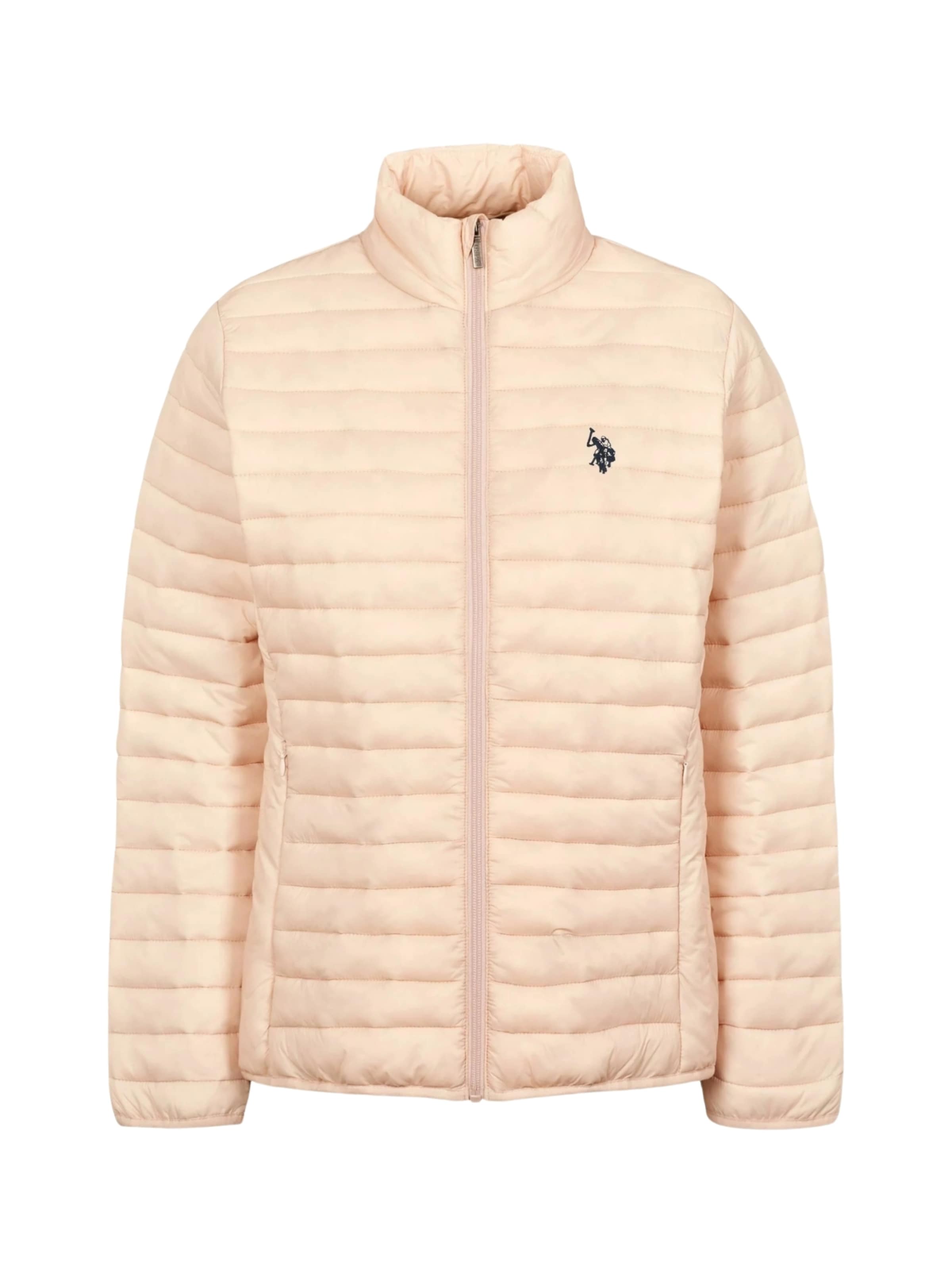Veste mi-saison 'Joy' U.S. POLO ASSN. en rose : devant