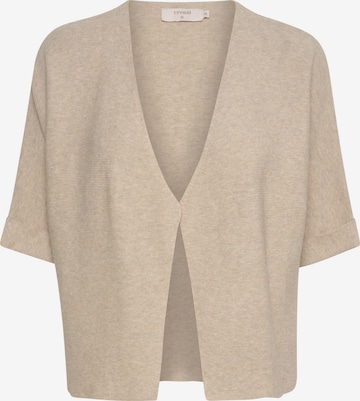 Cream Knit cardigan 'Sillar' in Beige: front