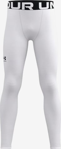 UNDER ARMOUR Skinny Performance Underwear in White: front