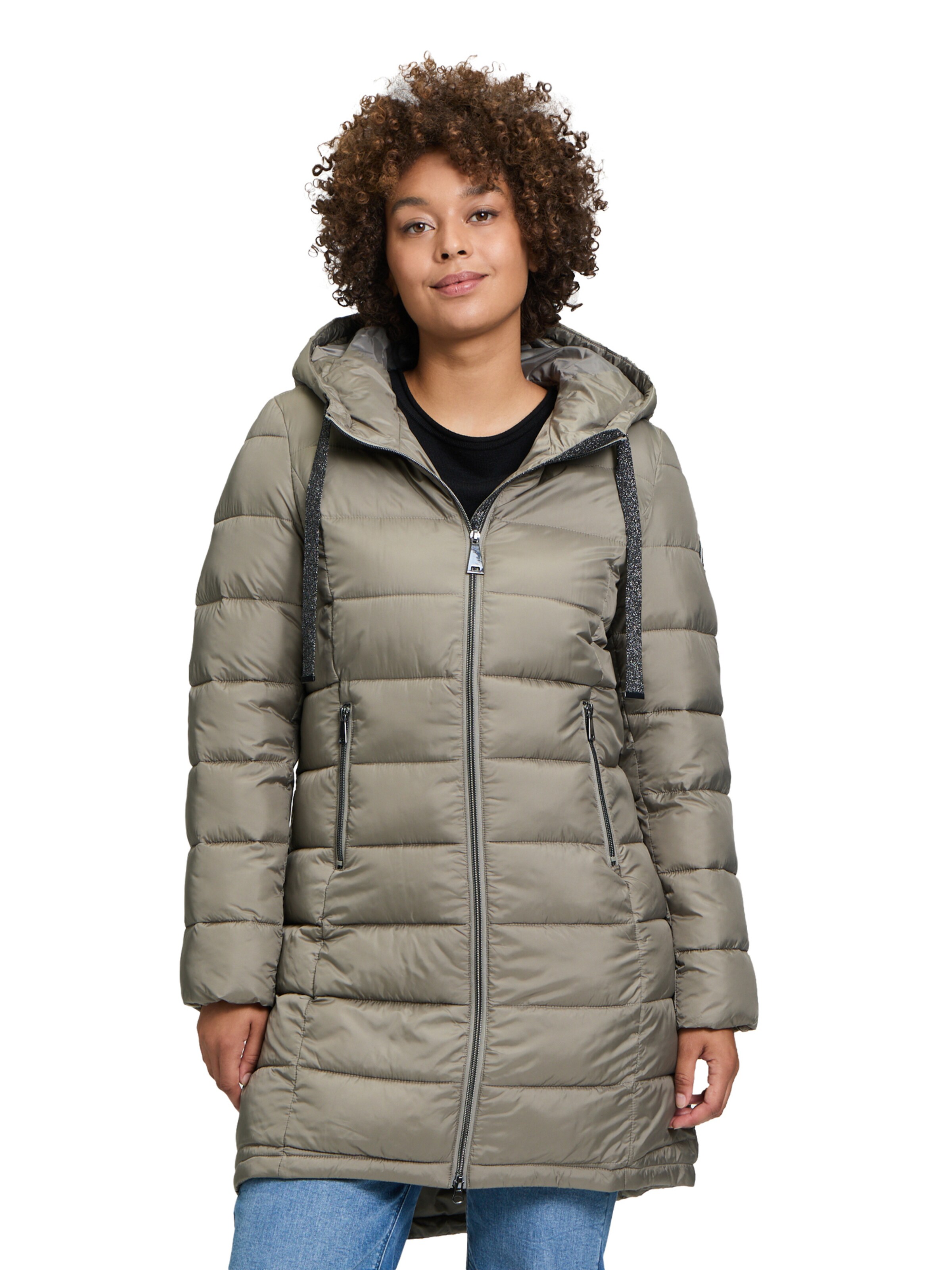 Cappotto invernale di Cartoon in grigio: frontale