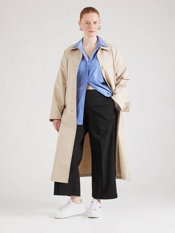 Tommy Hilfiger Curve Wide Leg Hose in Schwarz