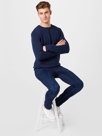 QS by s.Oliver Sweater in Blue