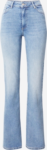 JDY جينز واسع من الأسفل جينز 'LULLU' بلون أزرق: الأمام