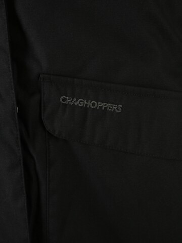 CRAGHOPPERS Outdoorový kabát 'Caithness' - Čierna