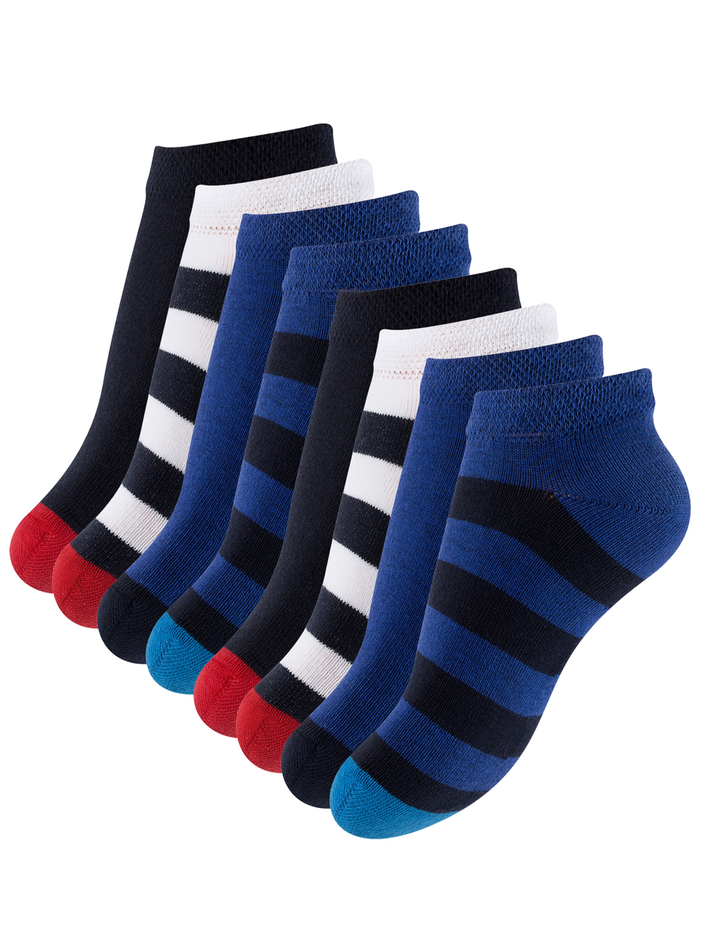 Calzino 'Maritim' di Cotton Prime in blu: frontale