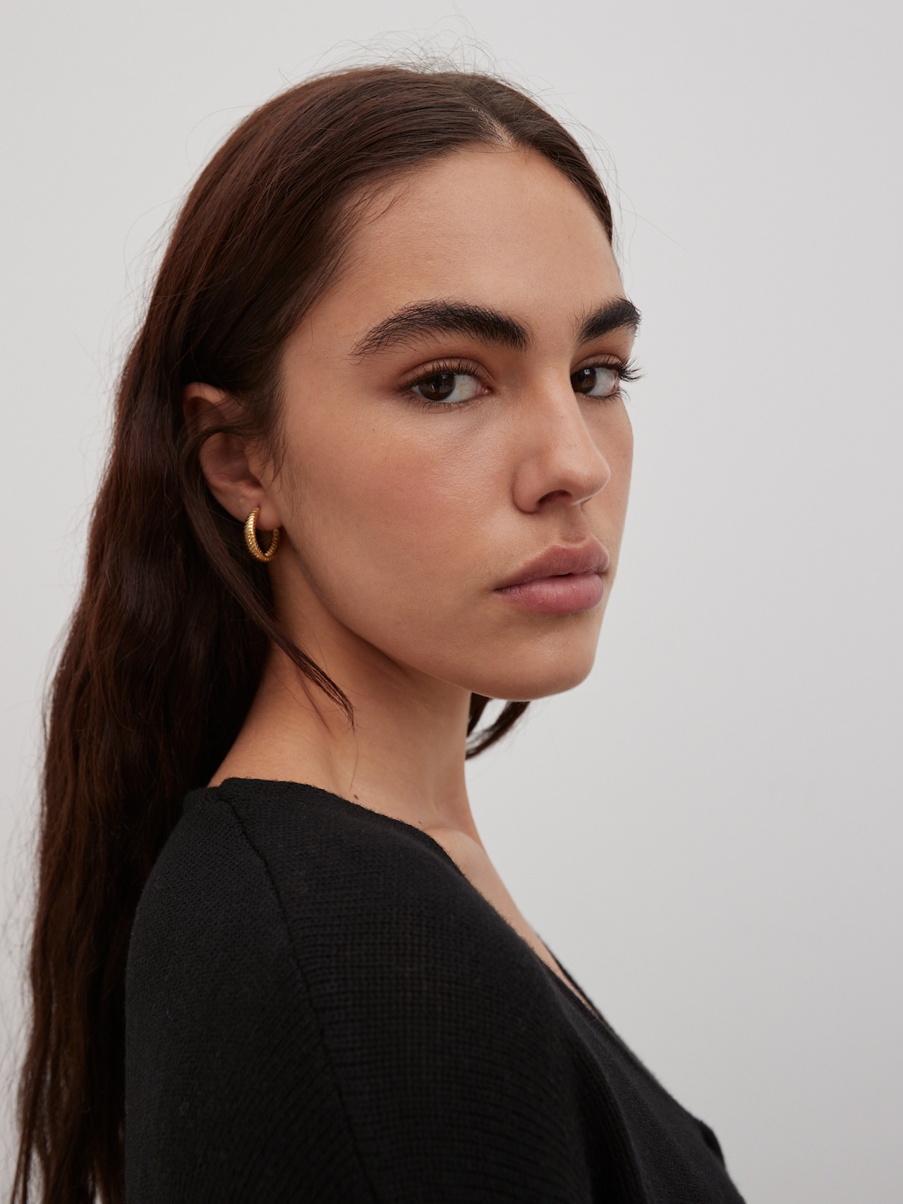 EDITED Produkte Kleid 'Loran' schwarz