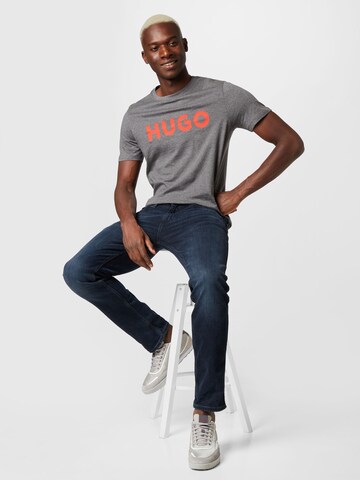 HUGO Red T-Shirt 'Dulivio' in Grau