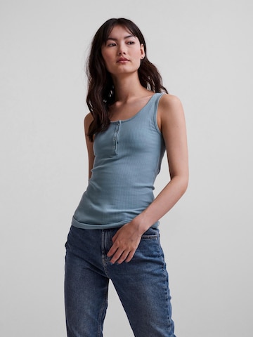 PIECES Top 'Kitte' in Blue: front