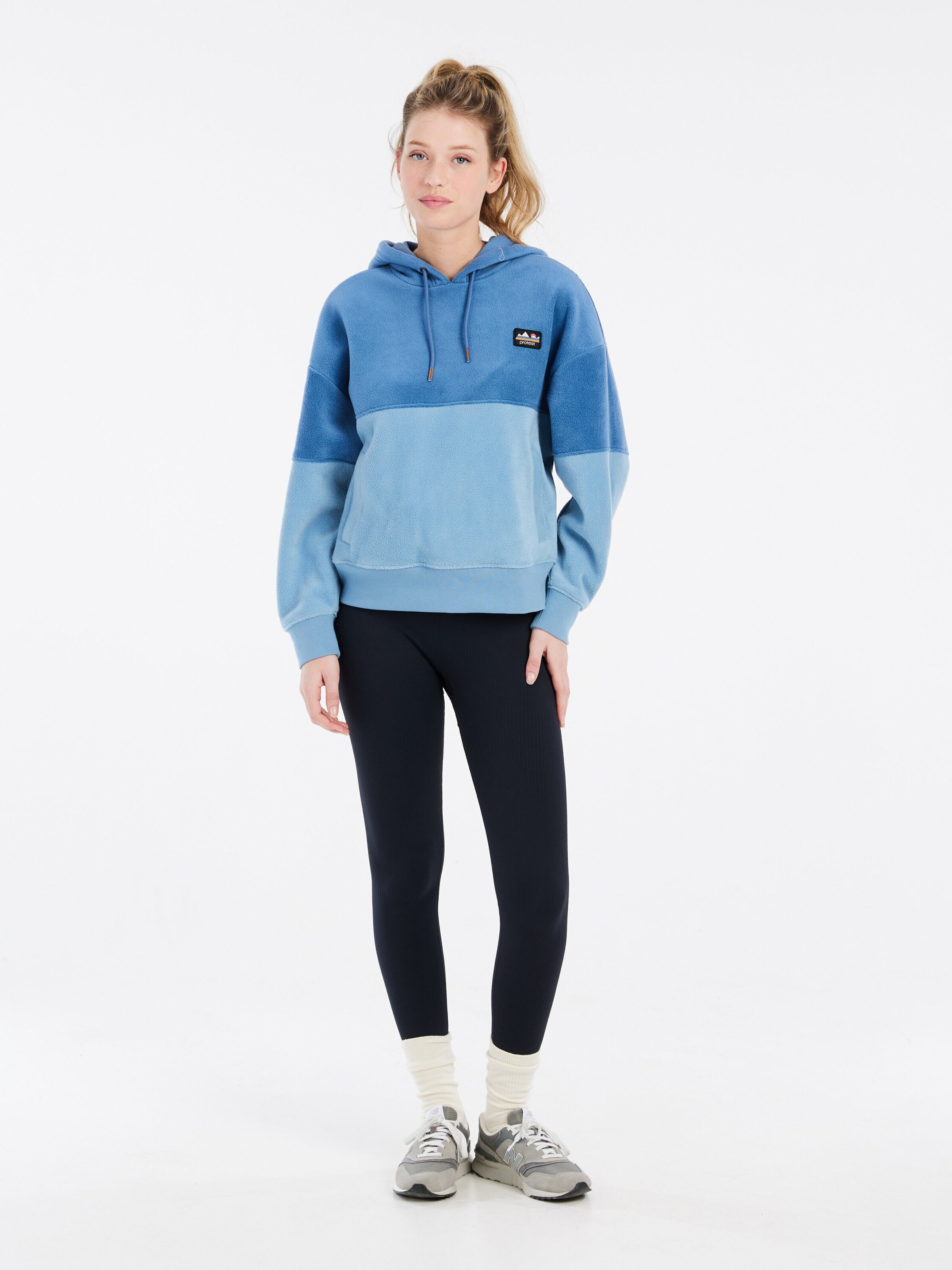 PROTEST Sweatshirt 'PRTBIZZ' in Blue