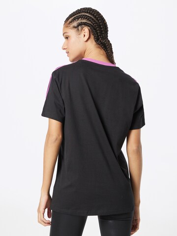 ADIDAS SPORTSWEAR - Camiseta funcional 'Essentials 3-Stripes' en negro