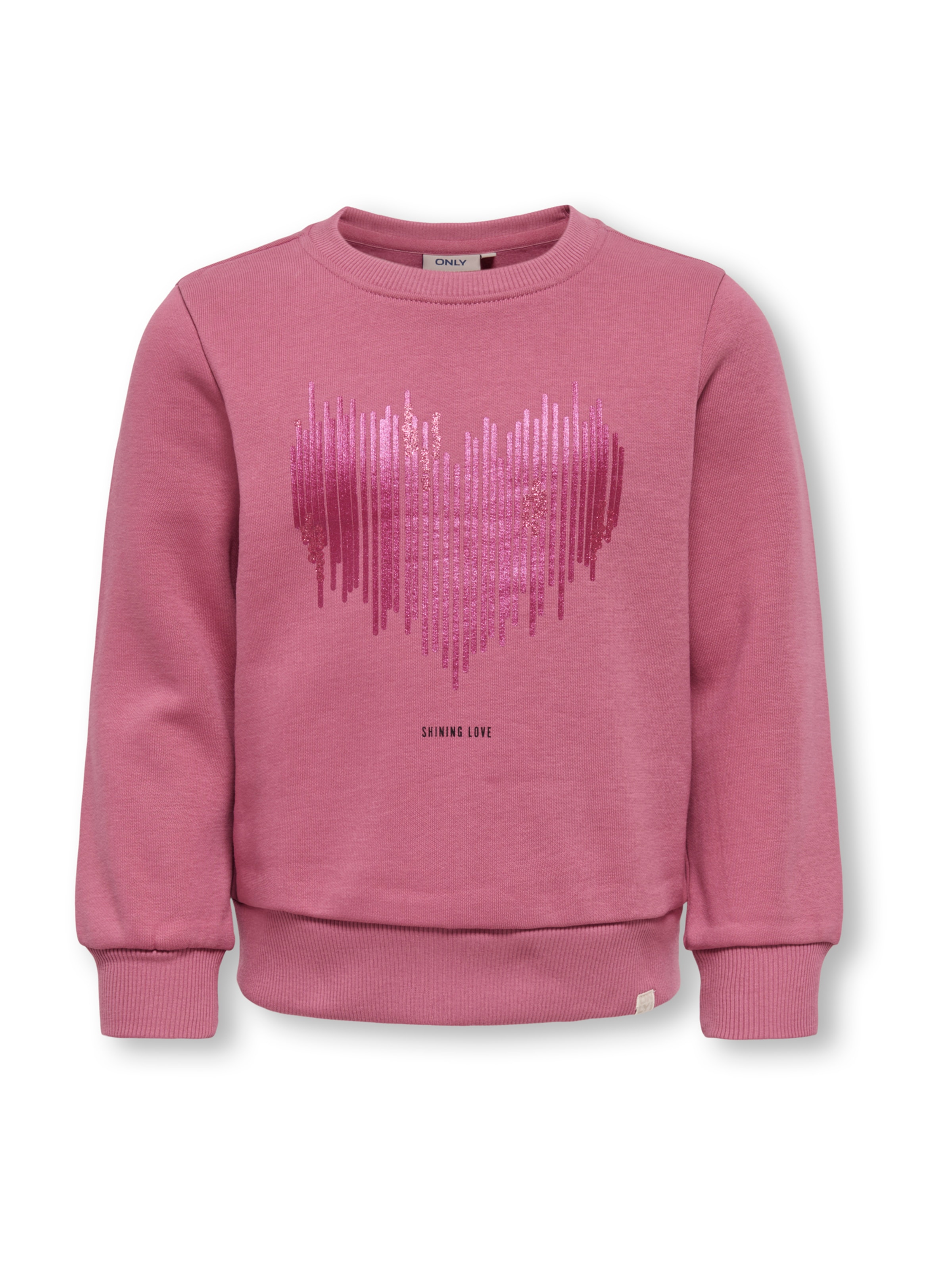 Bluză de molton 'KMGBELINDA' de la Only Mini pe roz: față