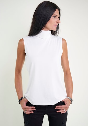 Seidel Moden Top in White: front