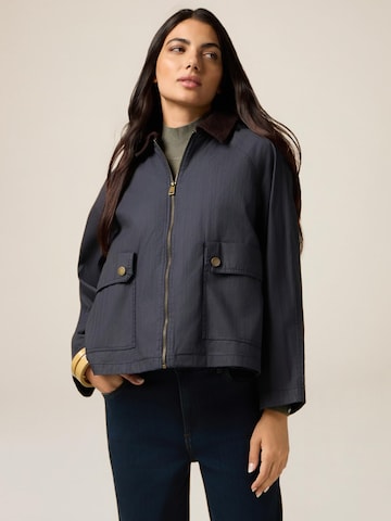 oltre Wintermantel in Blauw