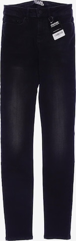 Karl Lagerfeld Jeans in 27 in Black: front