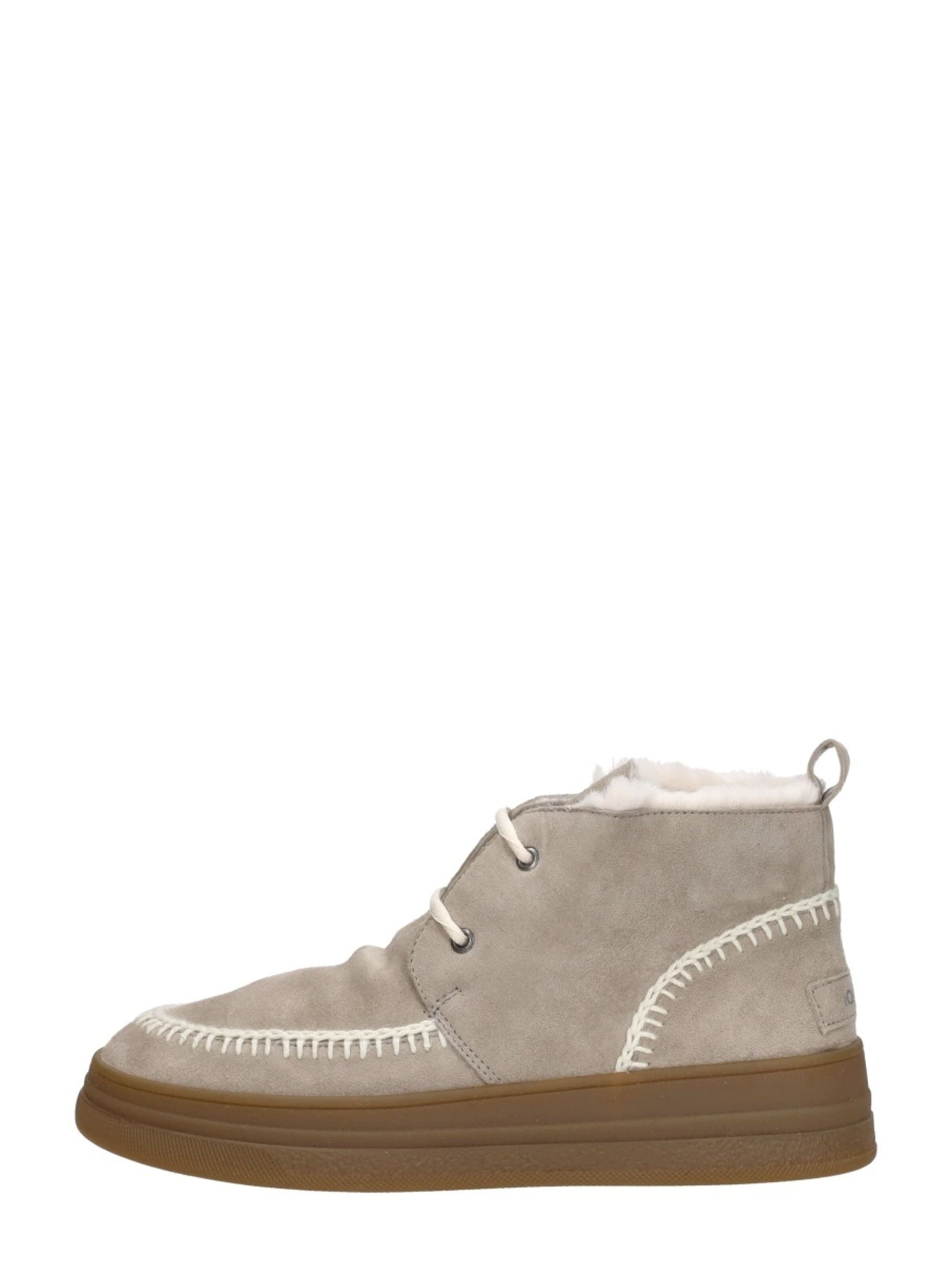 Iqonic Lace-Up Boots 'Chill 2' in Grey: front