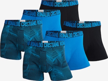 CR7 - Cristiano Ronaldo Boxer shorts ' Basic Print ' in Blue: front