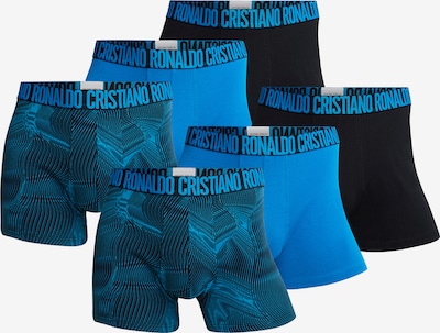 CR7 - Cristiano Ronaldo Boxers ' Basic Print ' en bleu / noir, Vue avec produit