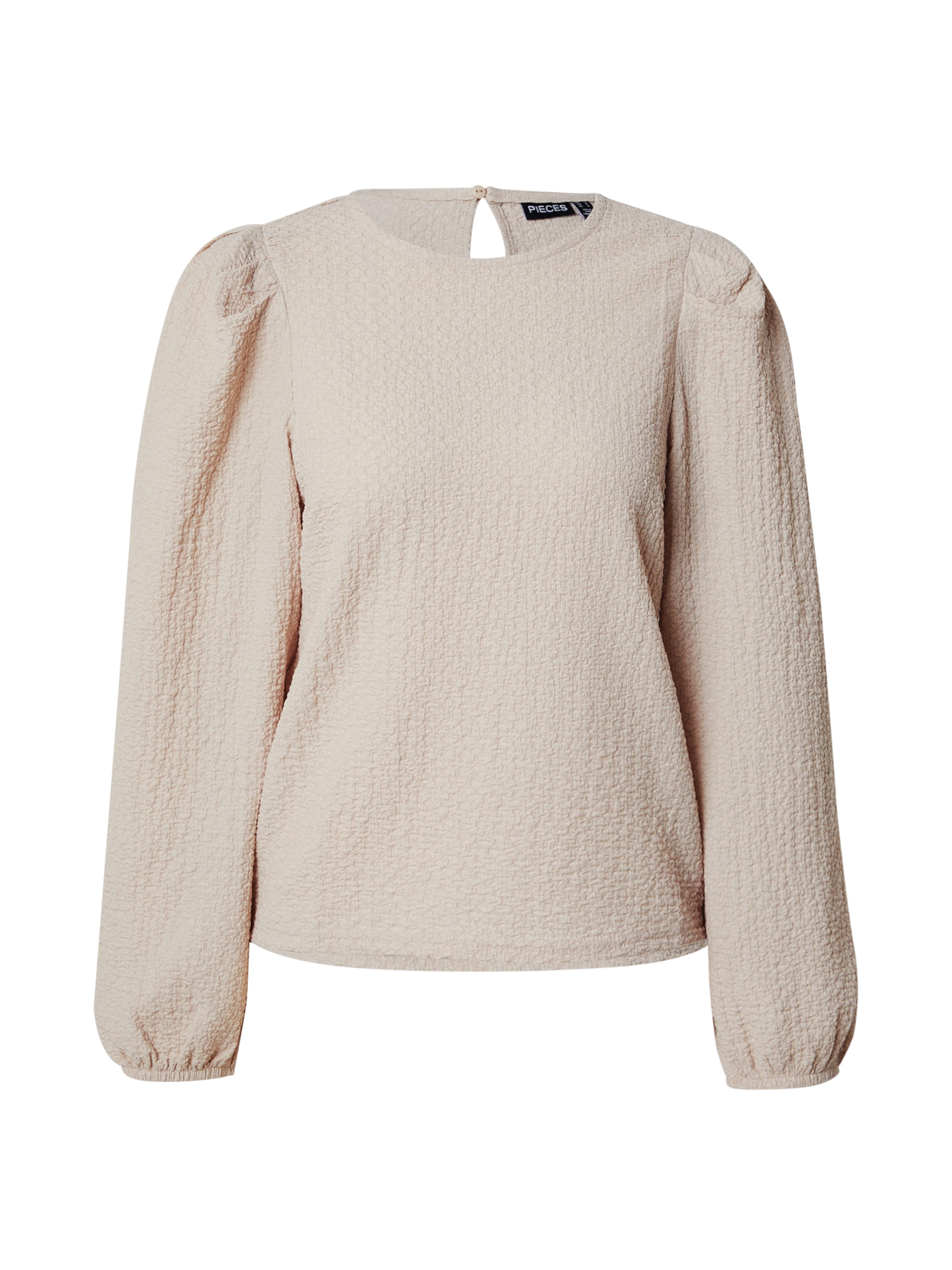 PIECES Blouse 'PCJAMAL' in Grey: front