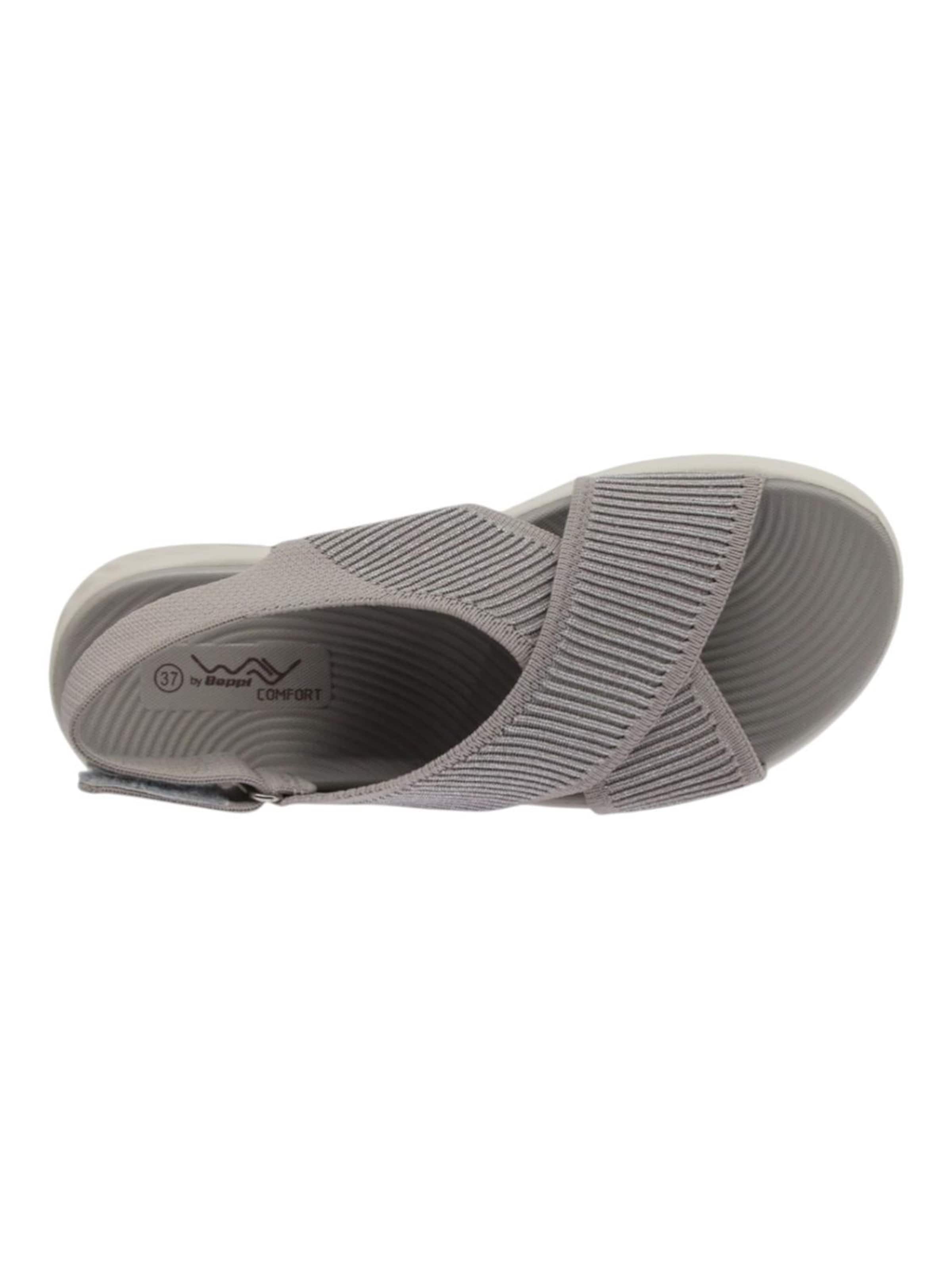 Beppi Sandale 'Casual' in Grau