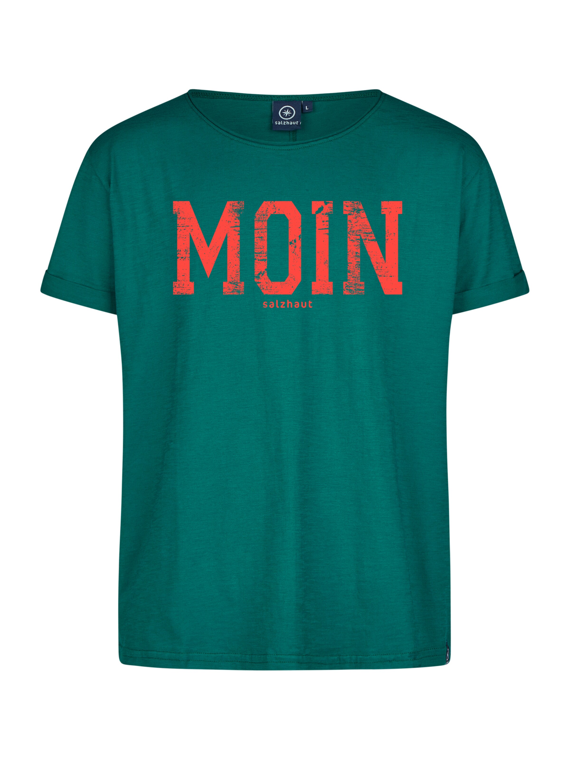 T-Shirt salzhaut en vert : devant