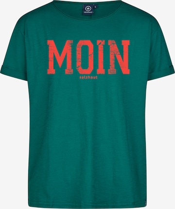 T-Shirt salzhaut en vert : devant