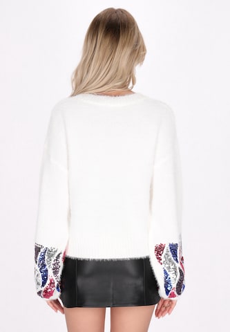 IZIA - Pullover em branco