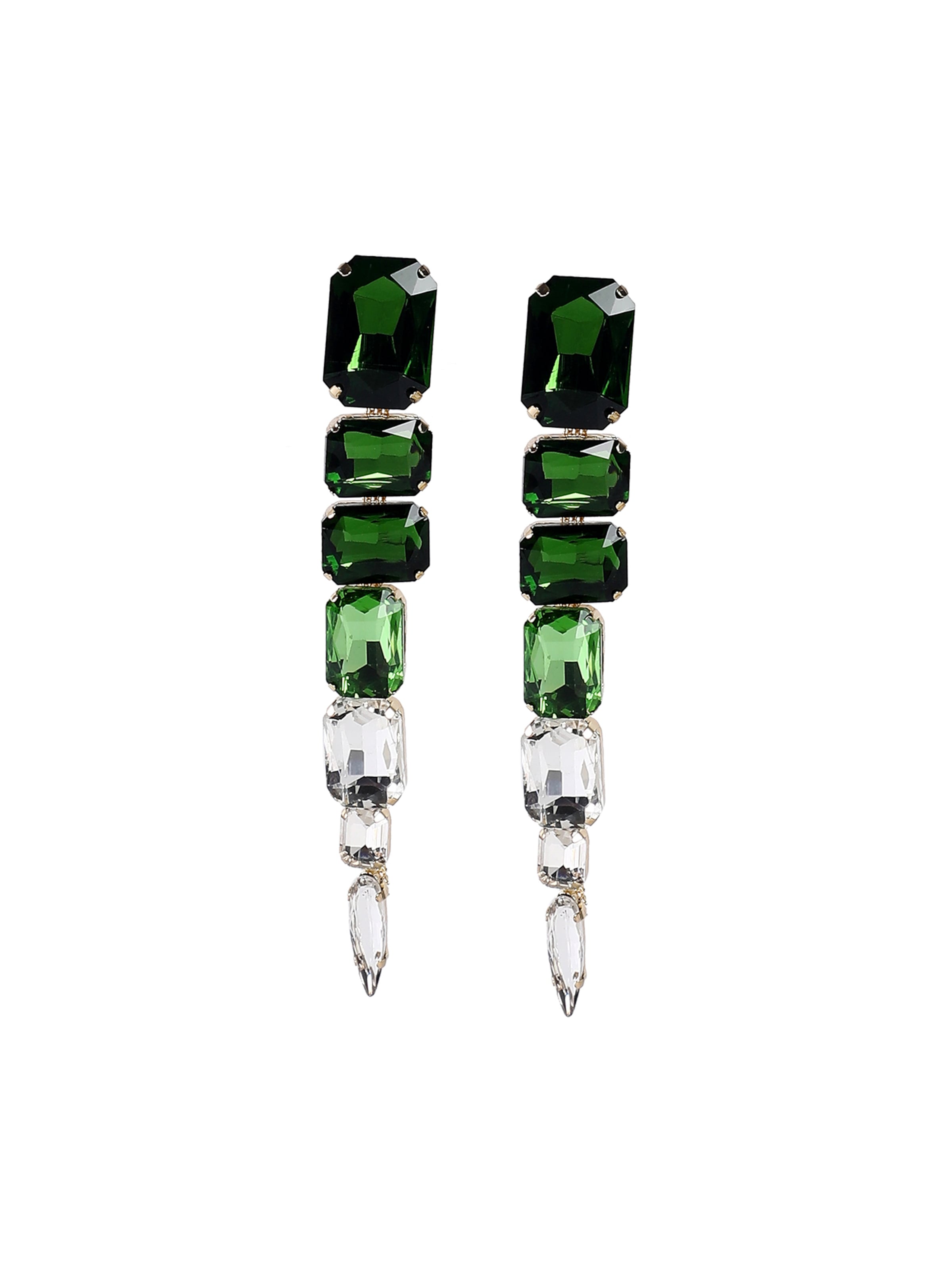 SOHI Σκουλαρίκια 'Savanna' σε χρυσό: μπροστά