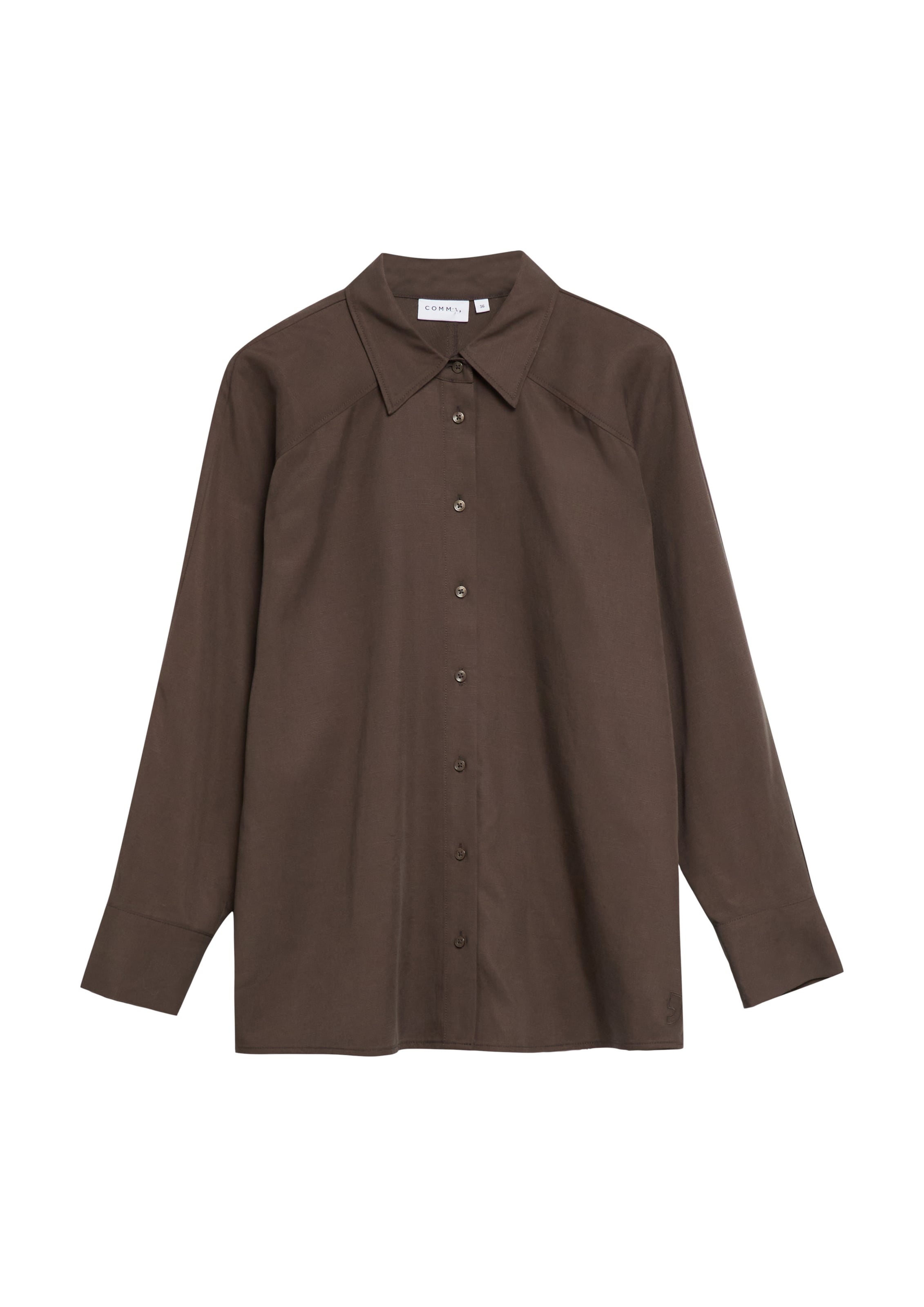 COMMA Blouse in Brown: front
