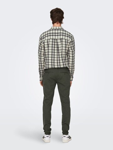 Only & Sons Baggy Broek 'mark' in Groen