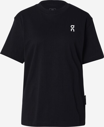 On Shirt 'R,F,E,O' in Black: front