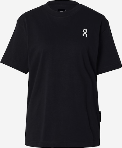On T-Shirt 'R,F,E,O' in schwarz / weiß, Produktansicht