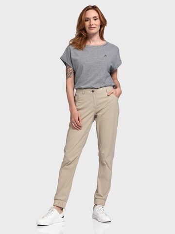 Regular Pantalon outdoor ' Emerald' Schöffel en beige