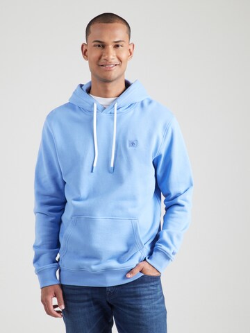 SCOTCH & SODA Свитшот 'Seasonal Core' в Синий: спереди