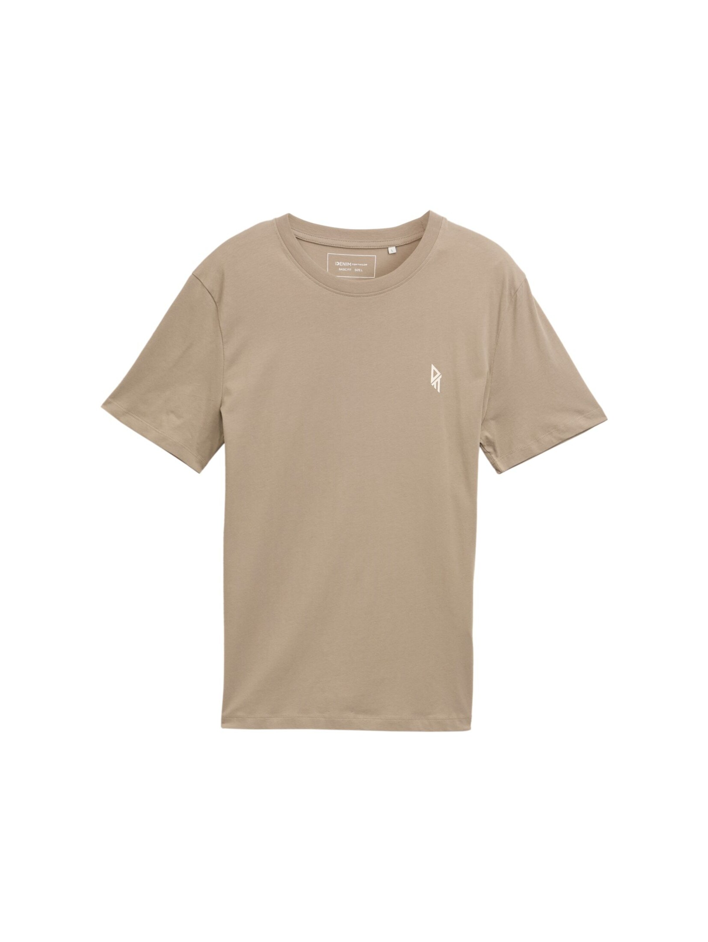 TOM TAILOR DENIM Shirt in Bruin: voorkant