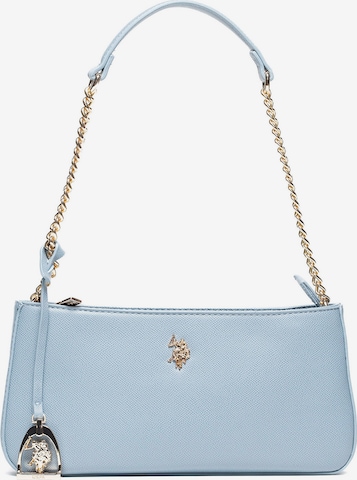 Borsa a mano di U.S. POLO ASSN. in blu: frontale