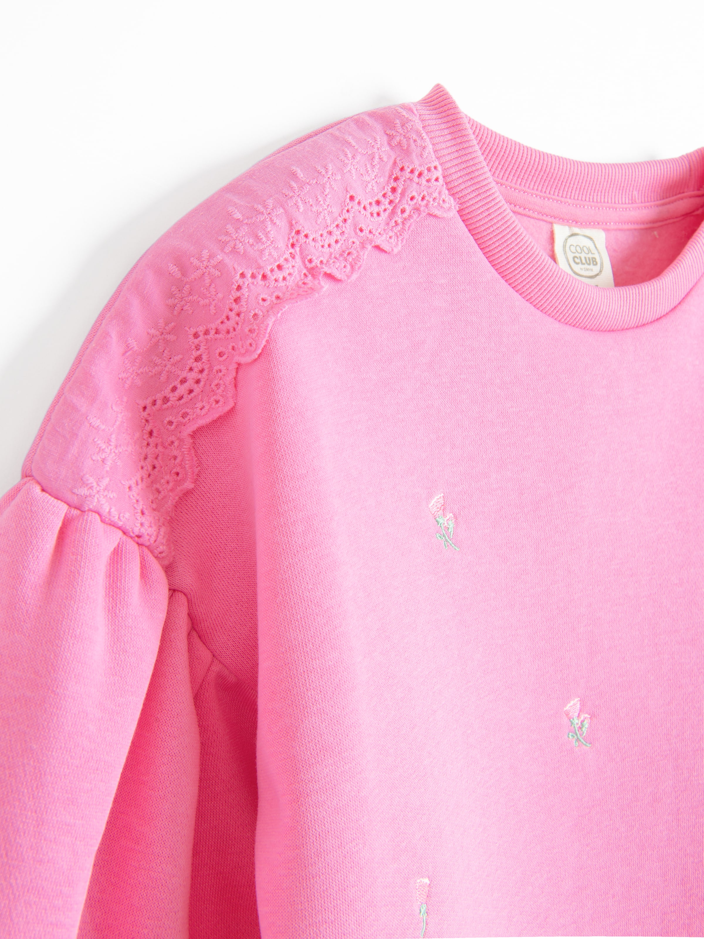 Sweat-shirt Cool Club en rose