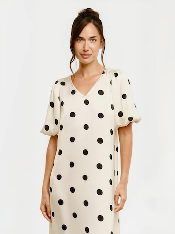 Robe ' DOTTI ' Liberte Essentiel en beige