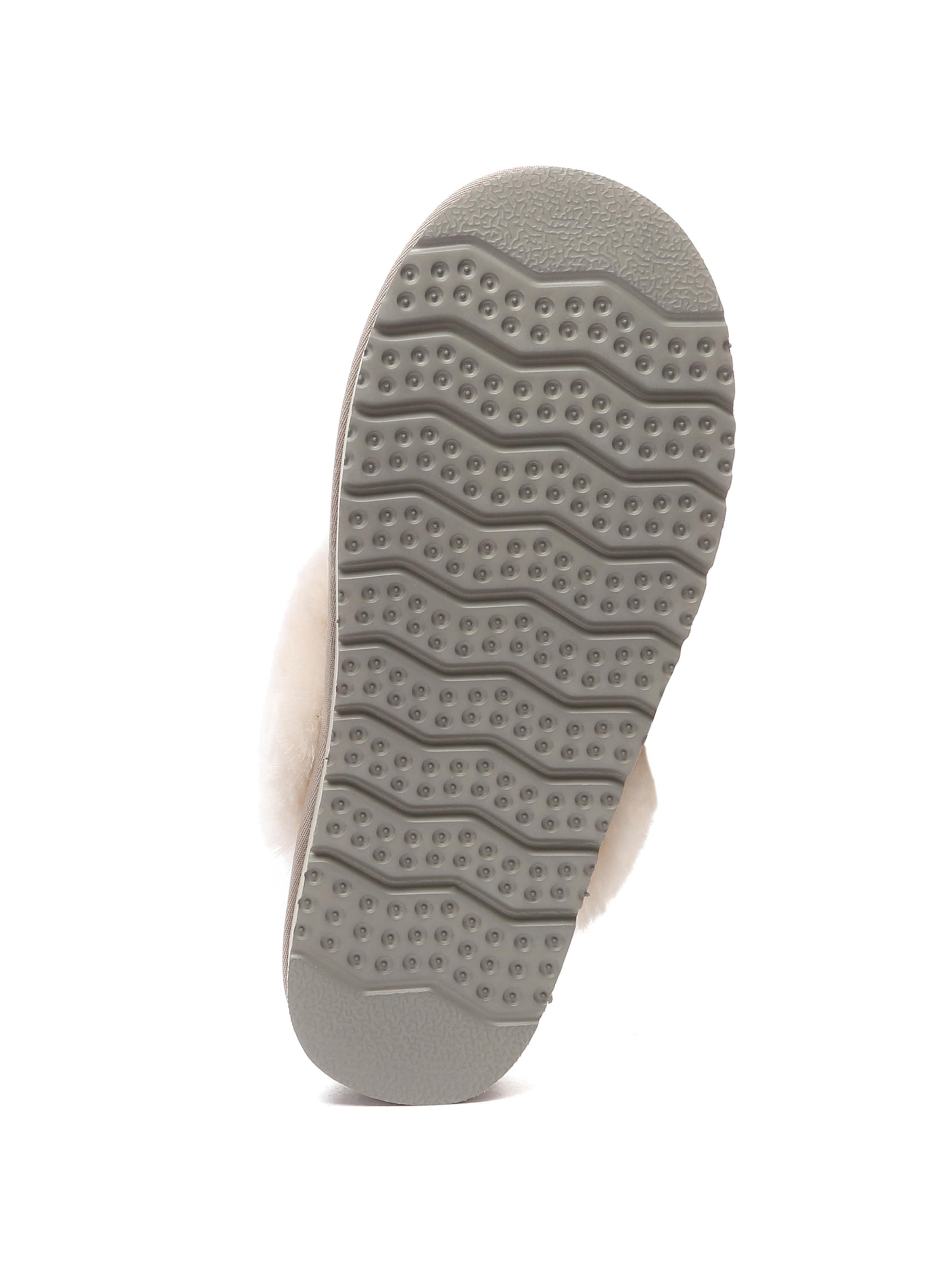 Everau Hausschuh in Grau