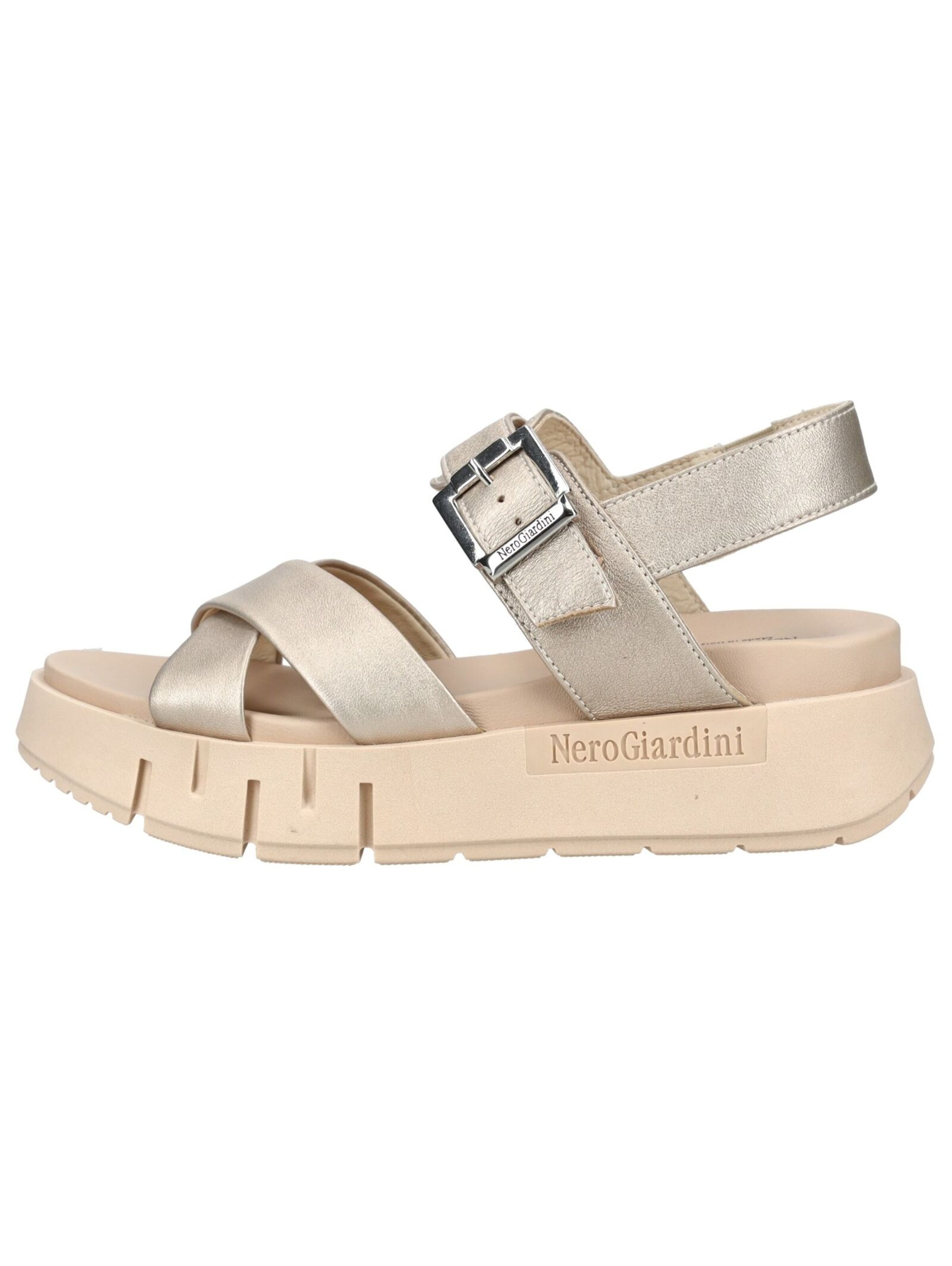 Sandalo di Nero Giardini in oro