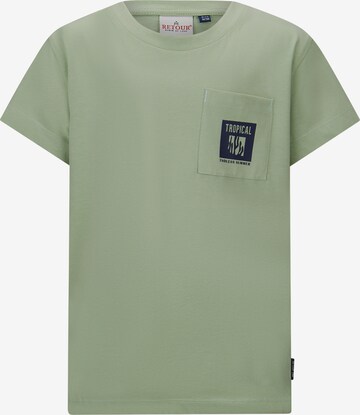 T-Shirt 'Dustin' Retour Jeans en vert : devant