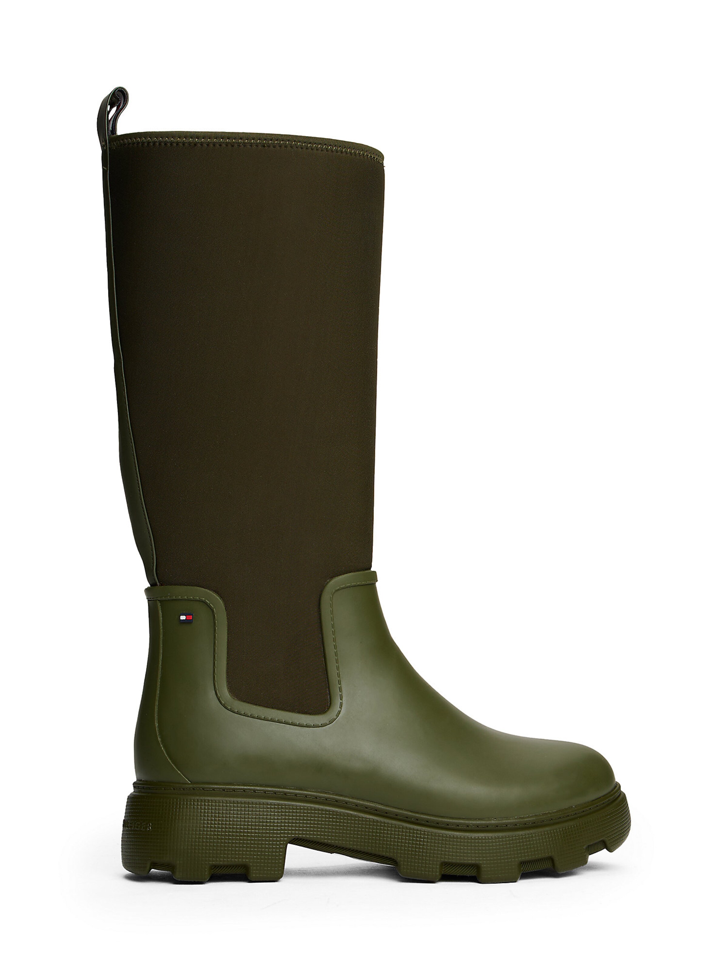 Bottes en caoutchouc TOMMY HILFIGER en vert