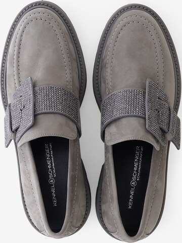 Kennel & Schmenger Classic Flats 'Blast' in Grey